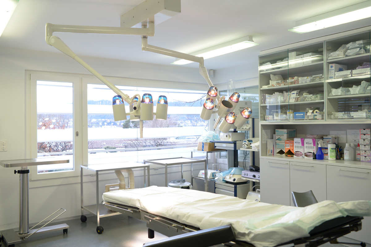 Operationssaal der Klinik Tiefenbrunnen