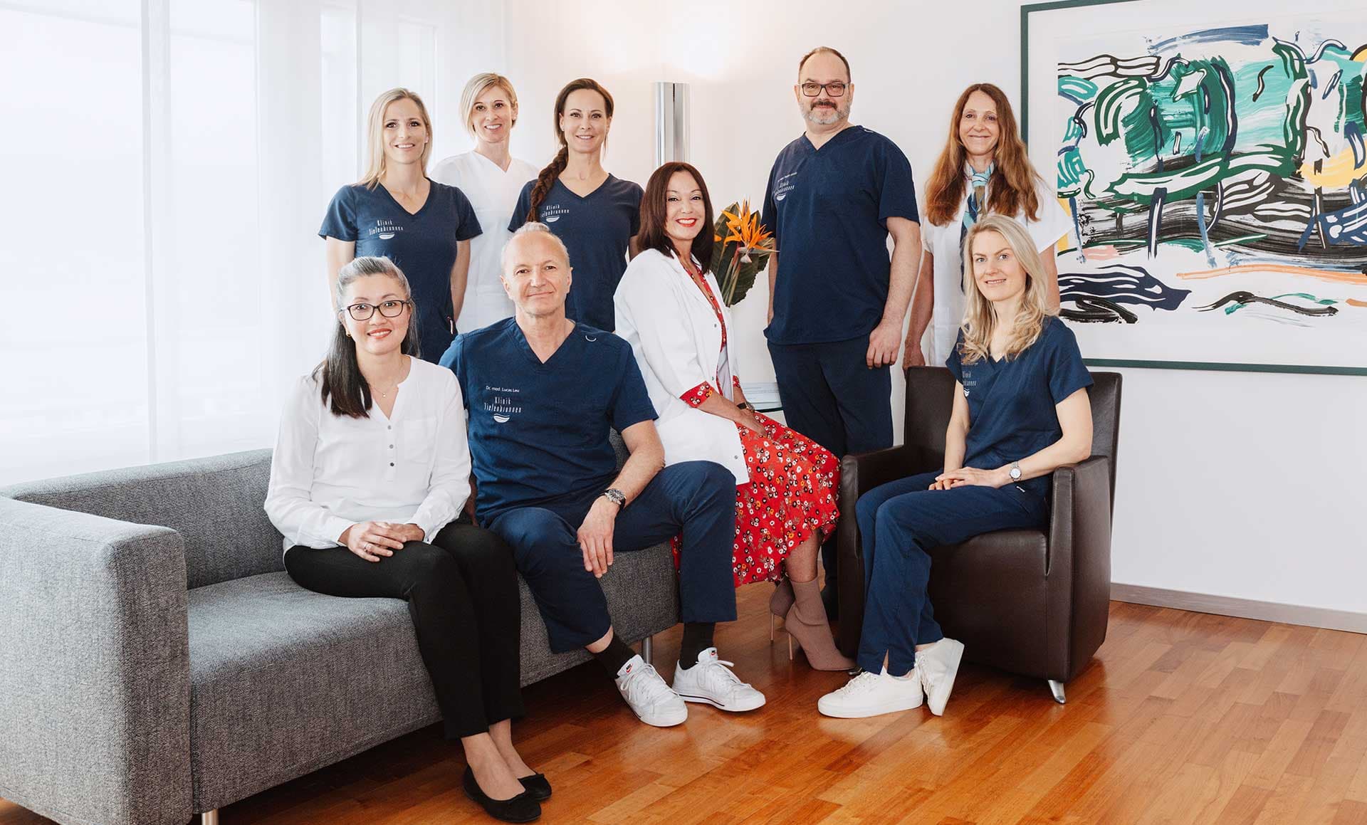 Team der Klinik Tiefenbrunnen